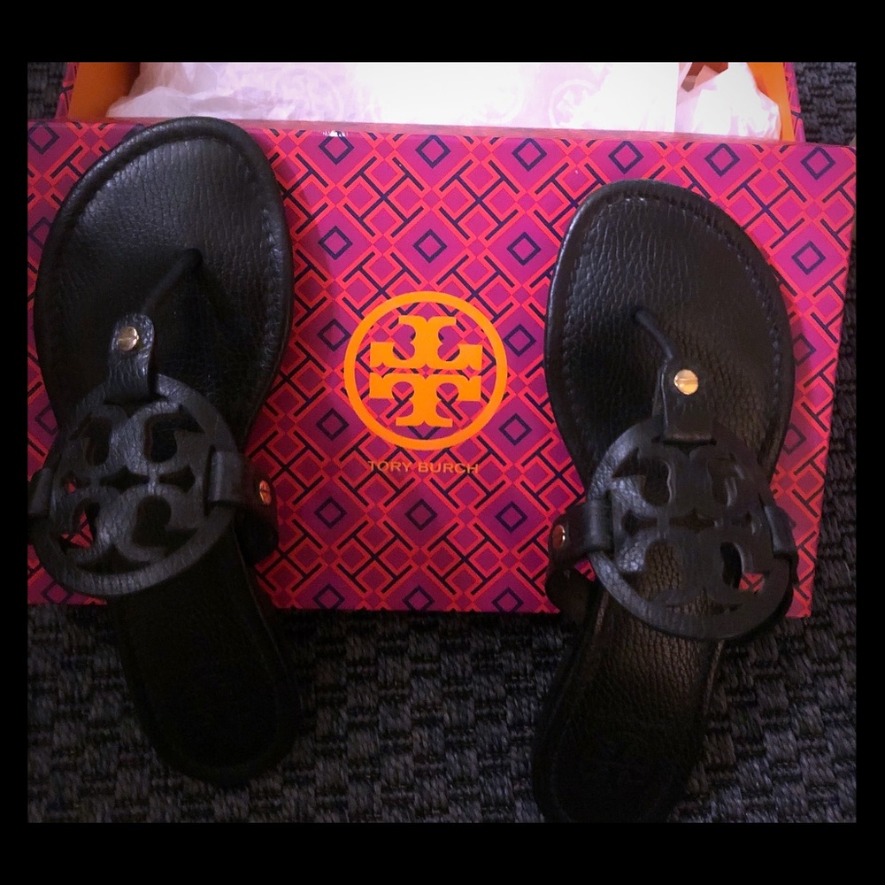 Tory Burch Black Sandals